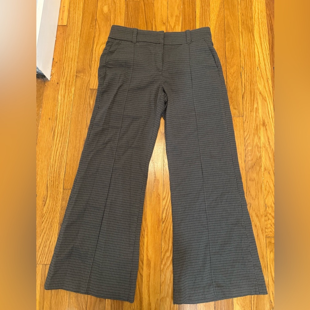 American Eagle Outfitters Gray Plaid Pants